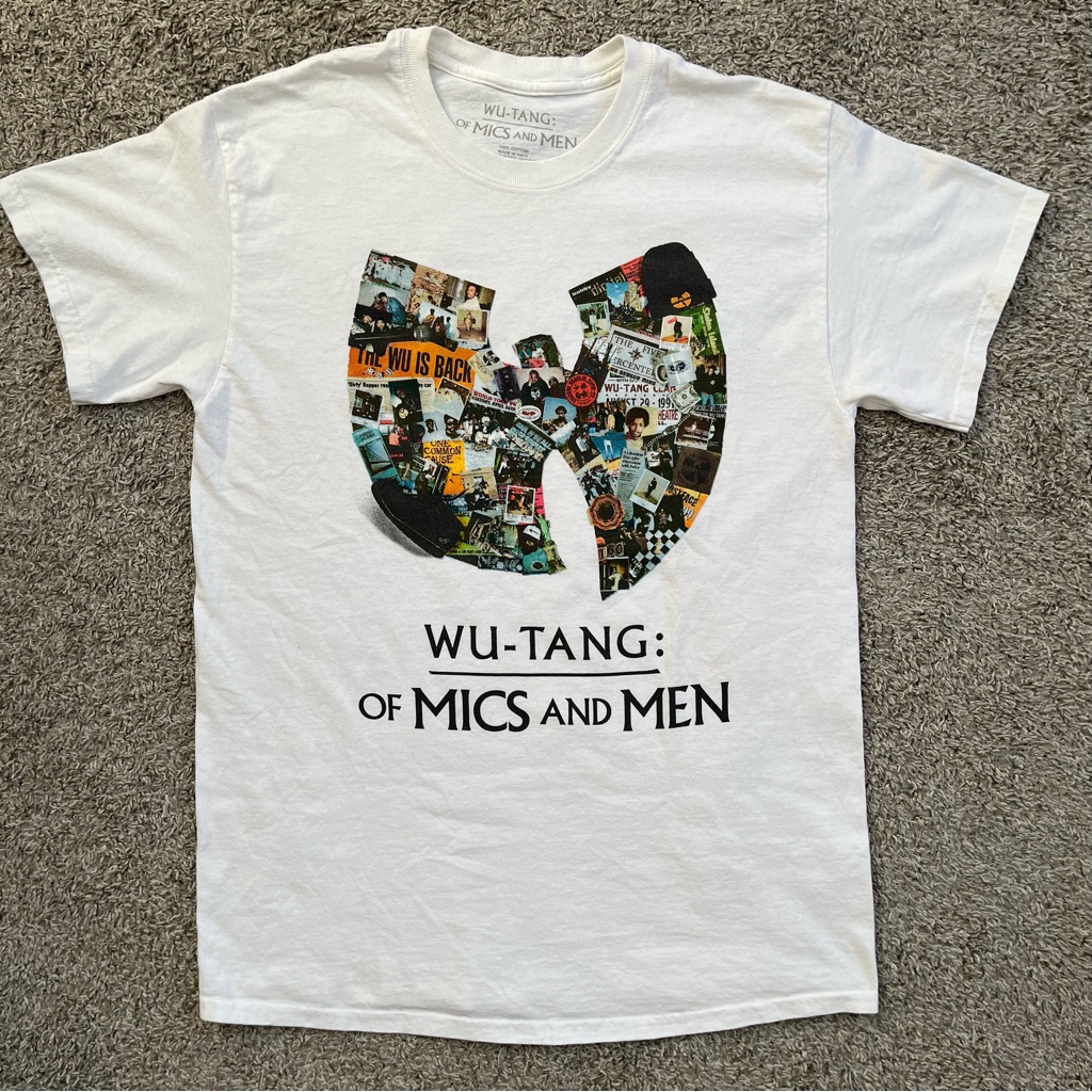 Wu-Tang Shirt Size Medium Mics And Men Rare Official Wu Gza Rza Method Man